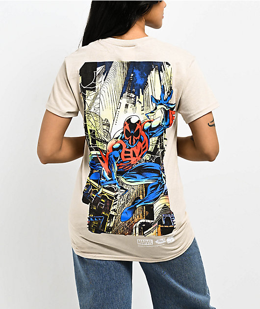 HUF x Spider-Man Universe 2099 Sand T-Shirt | Zumiez