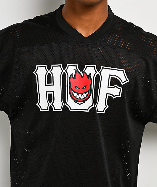 HUF x Spitfire Endzone Black Football Jersey