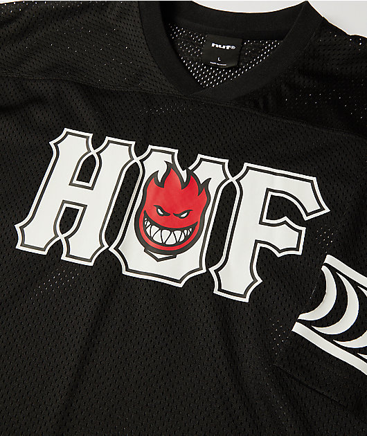 HUF x Spitfire Endzone Black Football Jersey