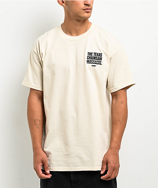 HUF x Texas Chainsaw Massacre Triple Triangle Natural T-Shirt