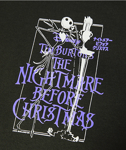 HUF x The Nightmare Before Christmas Black T-Shirt | Zumiez