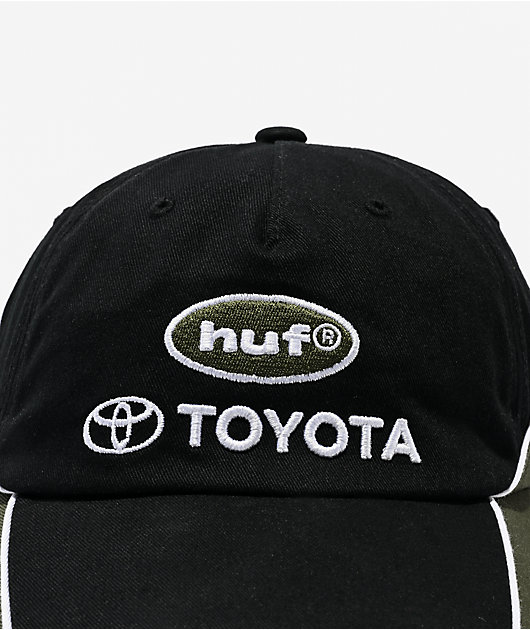 HUF x Toyota Black Snapback Hat | Zumiez