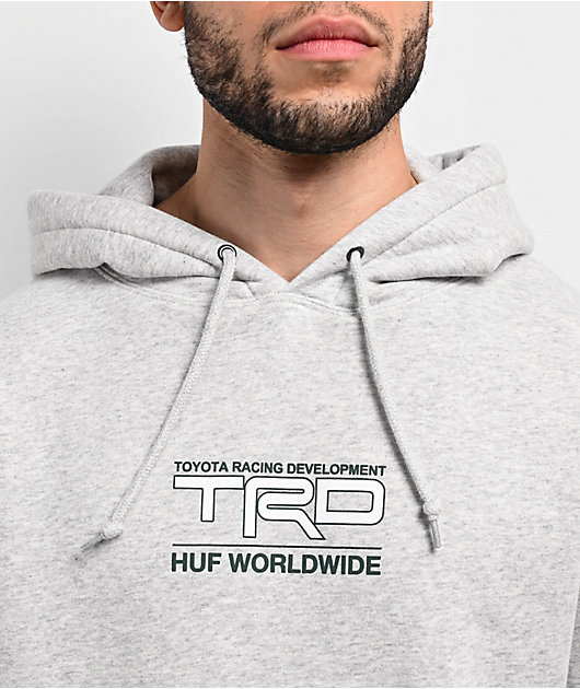 HUF x Toyota Racing Development Escape Grey Hoodie