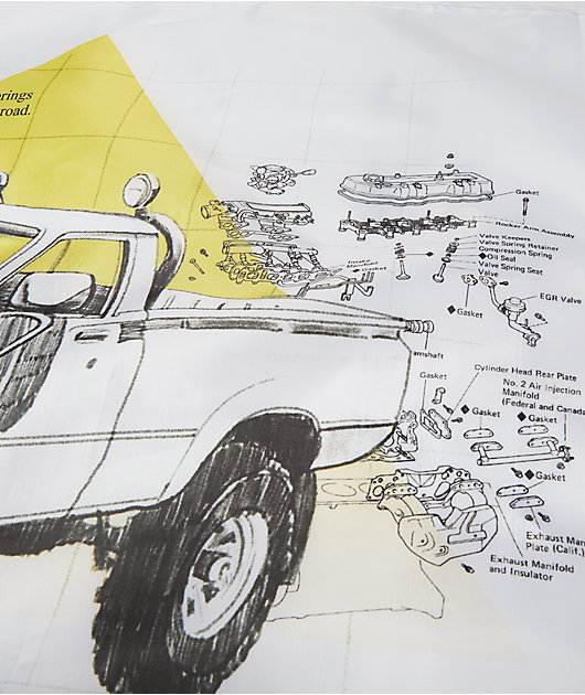 HUF x Toyota Racing Development Shop Banner