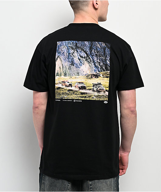 HUF x Toyota TRD Convoy Black T-Shirt | Zumiez