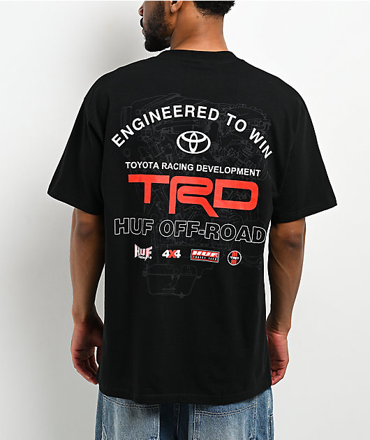 HUF x Toyota TRD Motor Black T-Shirt
