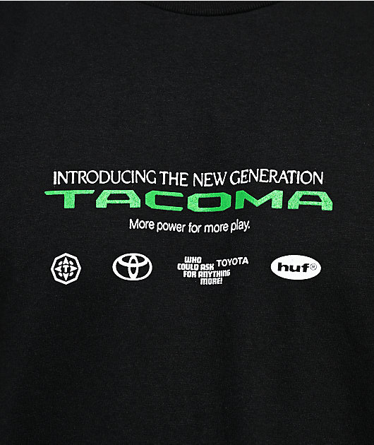 HUF x Toyota TRD New Generation Black T-Shirt