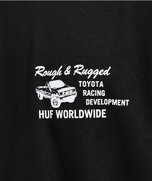 HUF x Toyota TRD Service Department Black T-Shirt