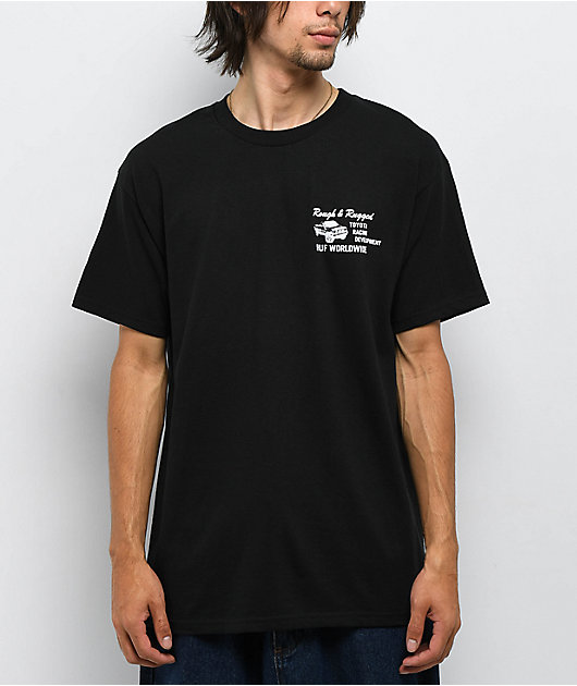 HUF x Toyota TRD Service Department Black T-Shirt