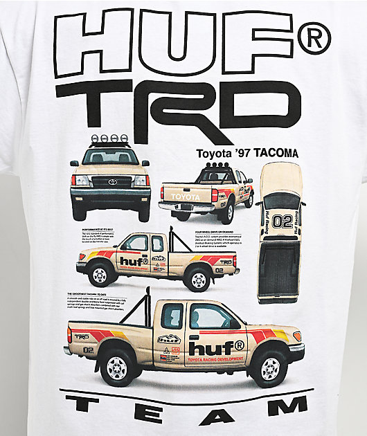HUF x Toyota TRD Tacoma White T-Shirt