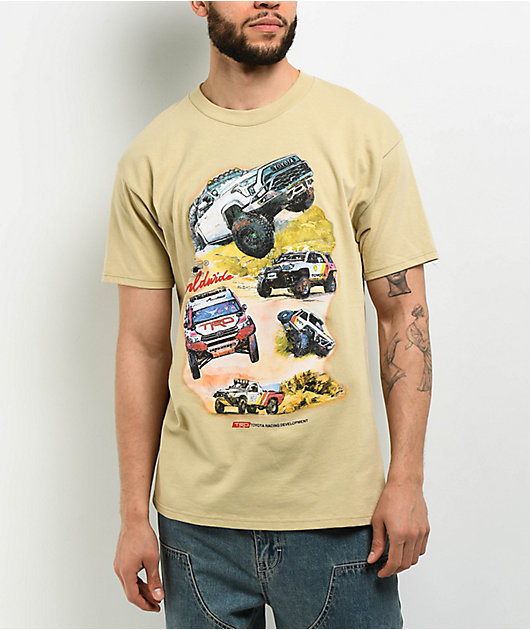 HUF x Toyota TRD Valley Trails White T-Shirt | Zumiez