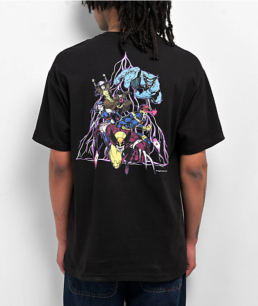 HUF x X Men TT Black T Shirt Zumiez