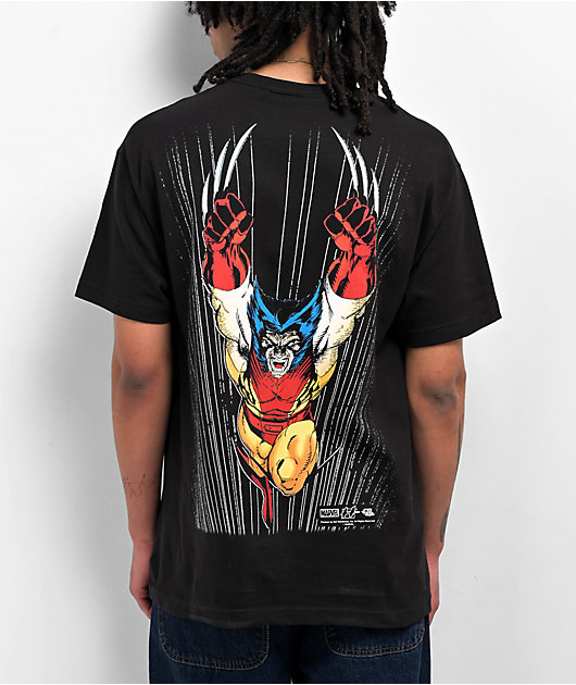  Marvel X-Men Wolverine Classic Retro Costume T-Shirt