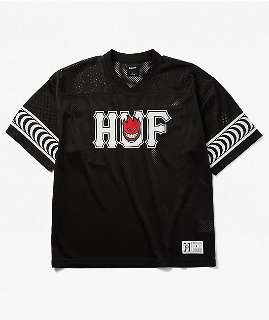 HUFx Spitfire Endzone Black Football Jersey
