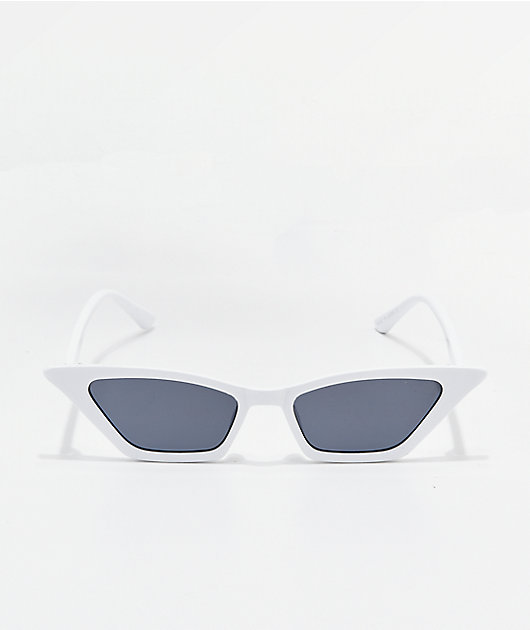 Hale White Sunglasses
