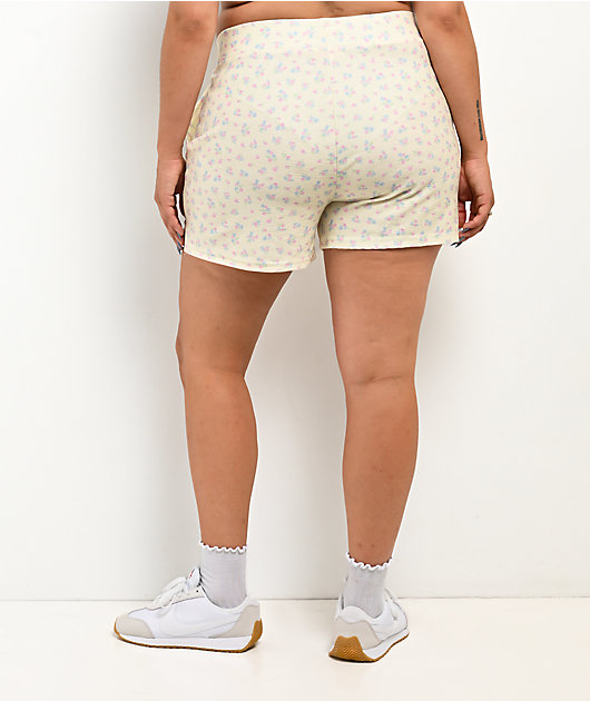 Happy Camp3r Cloud Sweetheart Yellow Lounge Shorts