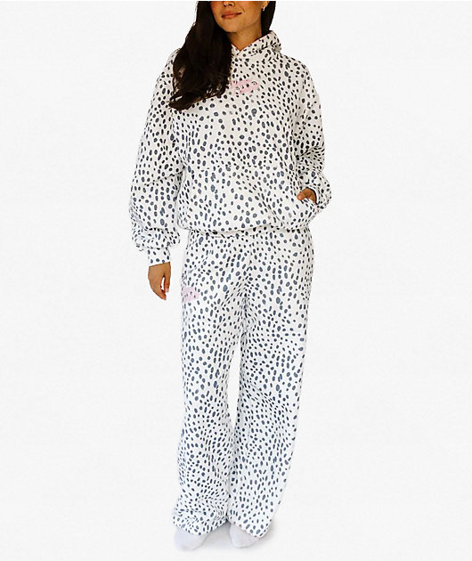 Happy Camp3r Dalmatian Darling White Hoodie