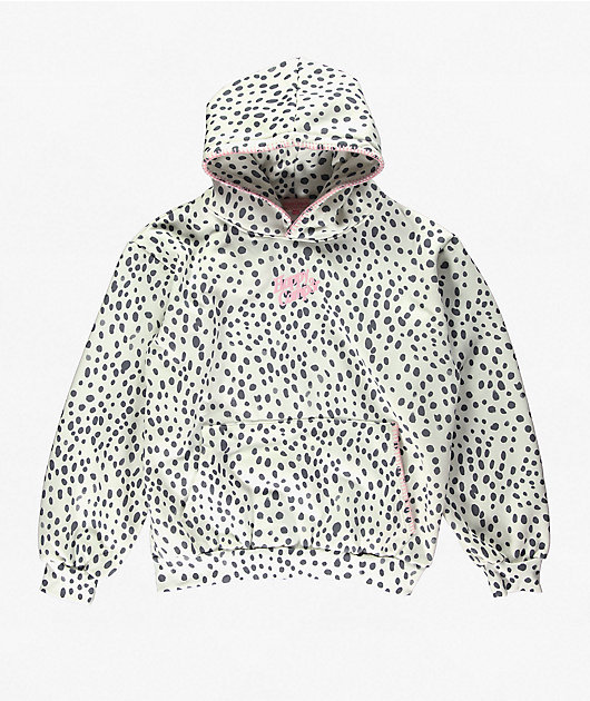 Happy Camp3r Dalmatian Darling White Hoodie