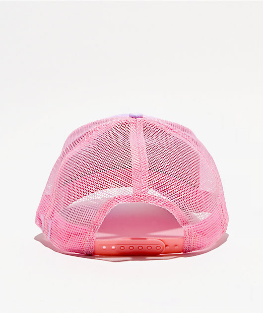 Happy Camp3r Patch Pink Trucker Hat