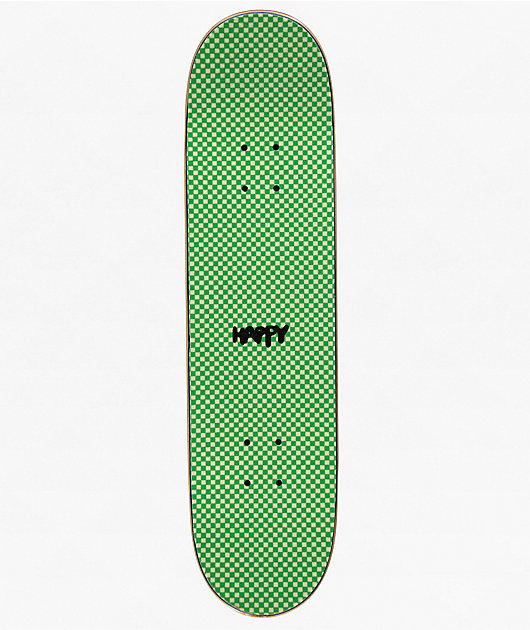 Happy Checker Dragon White 7.75" Skateboard Complete