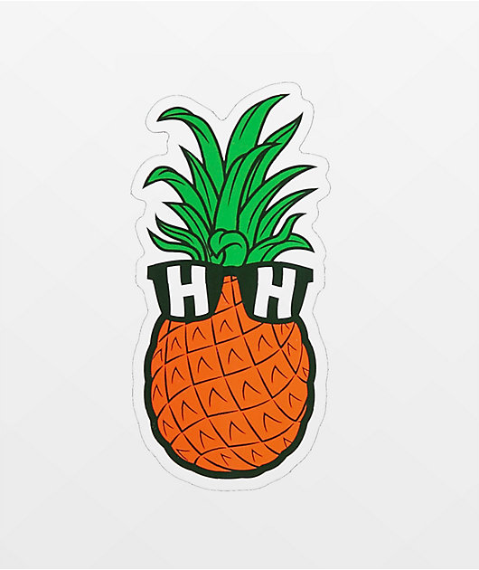 Happy Hour Mr. Pineapple Assorted 2Pack Sticker