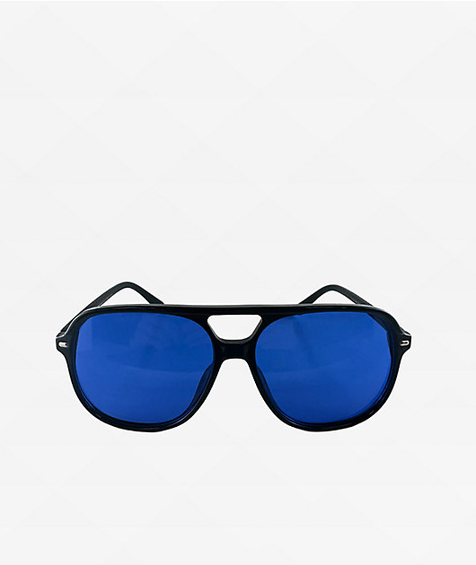 Happy Hour The Dukes Bruisers Black & Blue Sunglasses