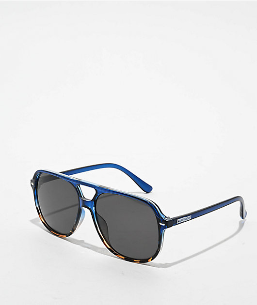 Happy Hour The Dukes Sapphire Fade Tortoise Shell Sunglasses