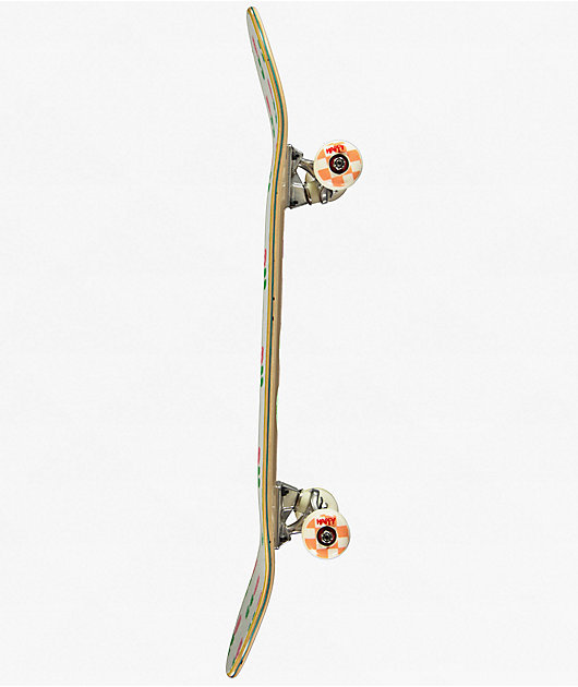 Happy Tulip Lilac 7.75" Skateboard Complete