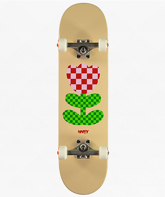 Happy Tulip Lilac 7.75" Skateboard Complete