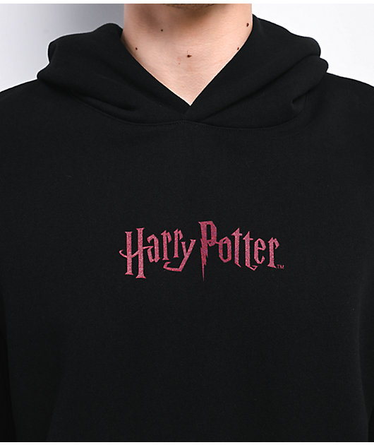 Harry Potter x Welcome Arrival Black Hoodie
