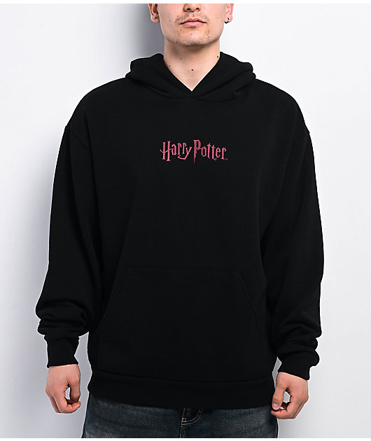 Harry Potter x Welcome Arrival Black Hoodie