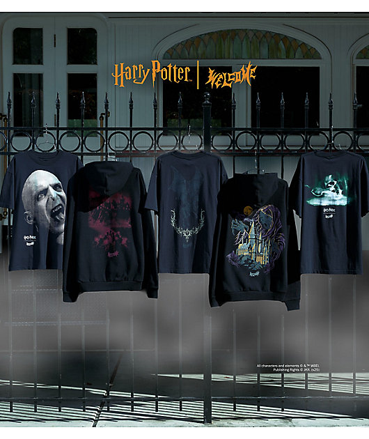 Harry Potter x Welcome Arrival Black Hoodie