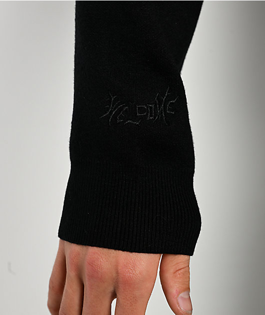 Harry Potter x Welcome Deathly Hallows Black Sweater