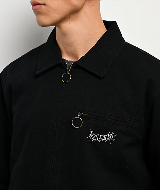 Harry Potter x Welcome Morsmordre Black Canvas Jacket | Zumiez