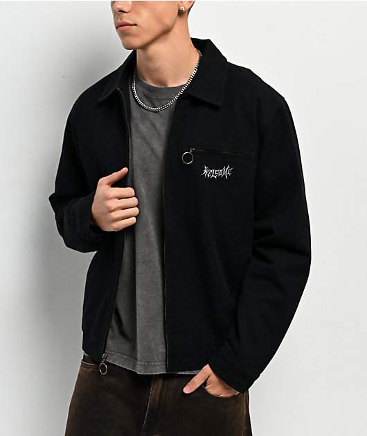 Harry Potter x Welcome Morsmordre Black Canvas Jacket | Zumiez