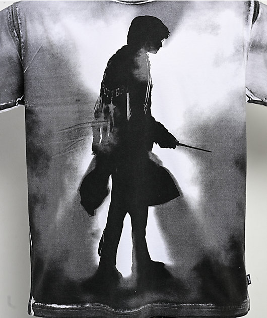 Harry Potter x Welcome Shadow White Wash T-Shirt | Zumiez