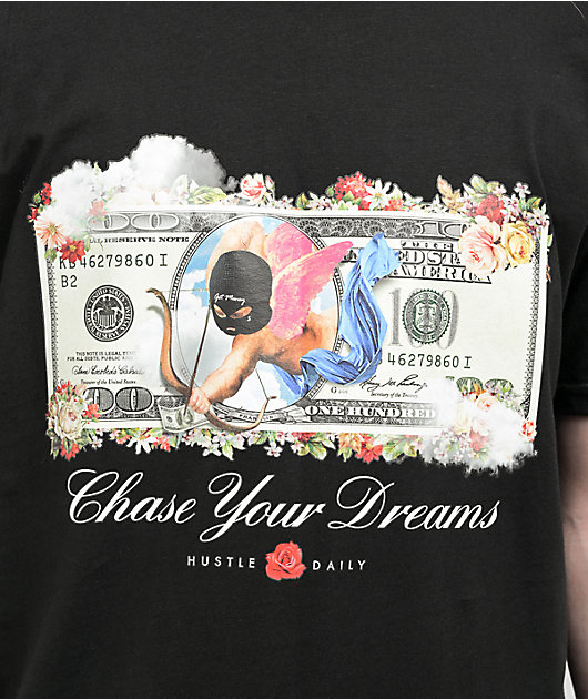 Hasta Muerte Chase Dream Dollar Black T-Shirt
