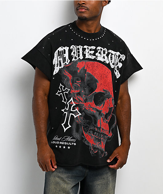 Hasta Muerte Loud Results Black Tank Top