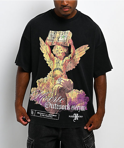 Hasta Muerte Outwork Everyone Black T-Shirt