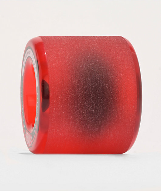 Hawgs Fatty 63mm 78a Clear Red Cruiser Skateboard Wheels