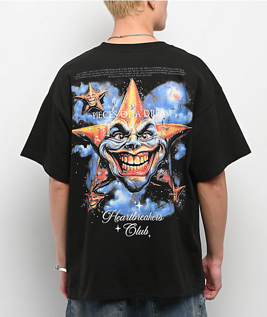 Heartbreakers Club Dreams Heavyweight Black T-Shirt
