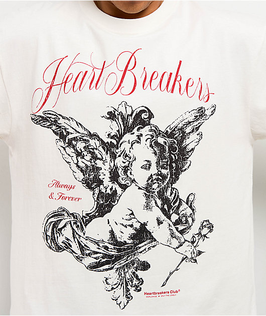 Heartbreakers Club Forever White Heavyweight T-Shirt | Zumiez
