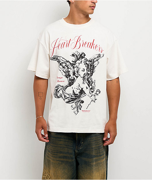 HEARTBREAKERS Tシャツ Heartbreakers Club Forever White Heavyweight T-Shirt | Zumiez