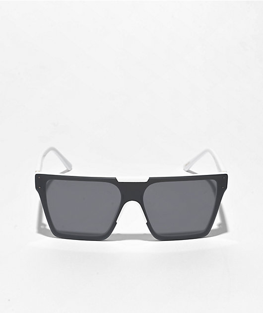 Heat Wave Clarity White & Black Sunglasses