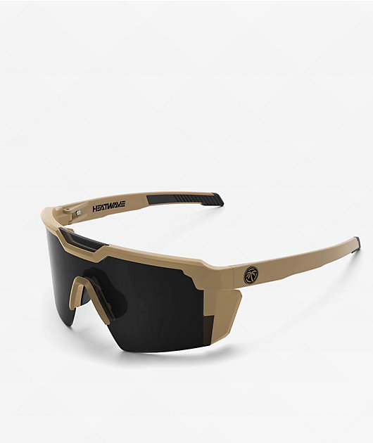 Heat Wave Future Tech Z87+ Desert Tan Polarized Sunglasses