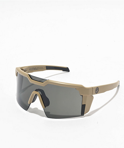 Heat Wave Future Tech Z87 Desert Tan Sunglasses | Zumiez