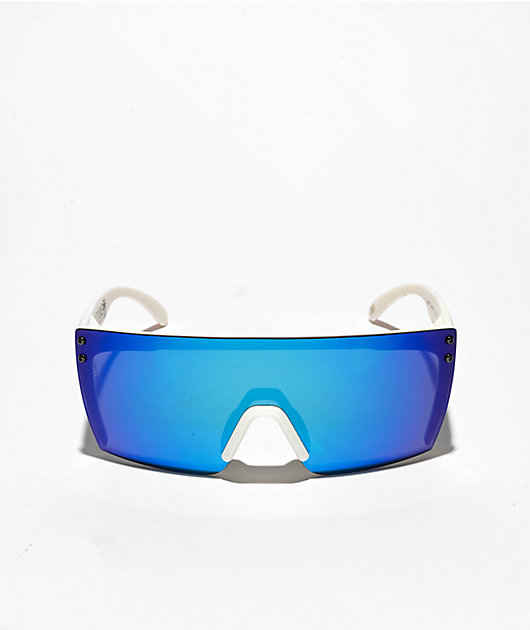 Heat Wave Lazer Face Z87 White Sunglasses