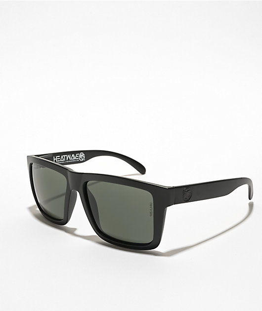 Black polarized sunglasses best sale