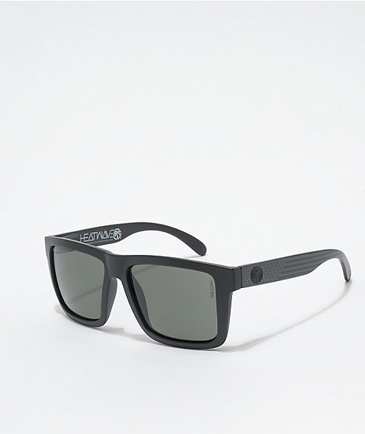 Heat Wave Vise XL Stars & Stripes Polarized Black Sunglasses