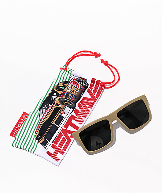 Heat Wave Vise Z87 Desert Tan & Ultra Black Sunglasses